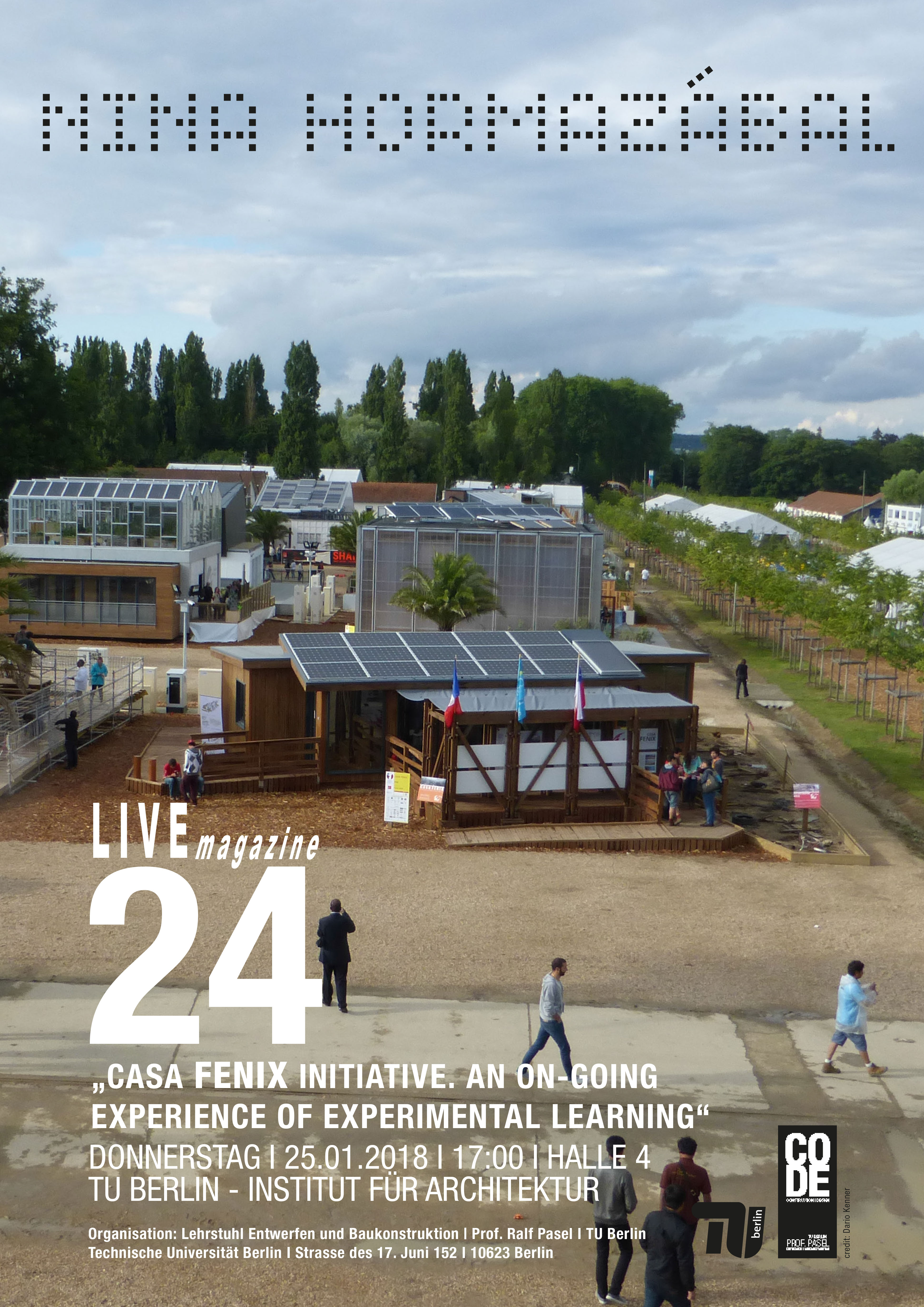 CODE | Prof. Ralf Pasel | TU Berlin | Institut für Architektur