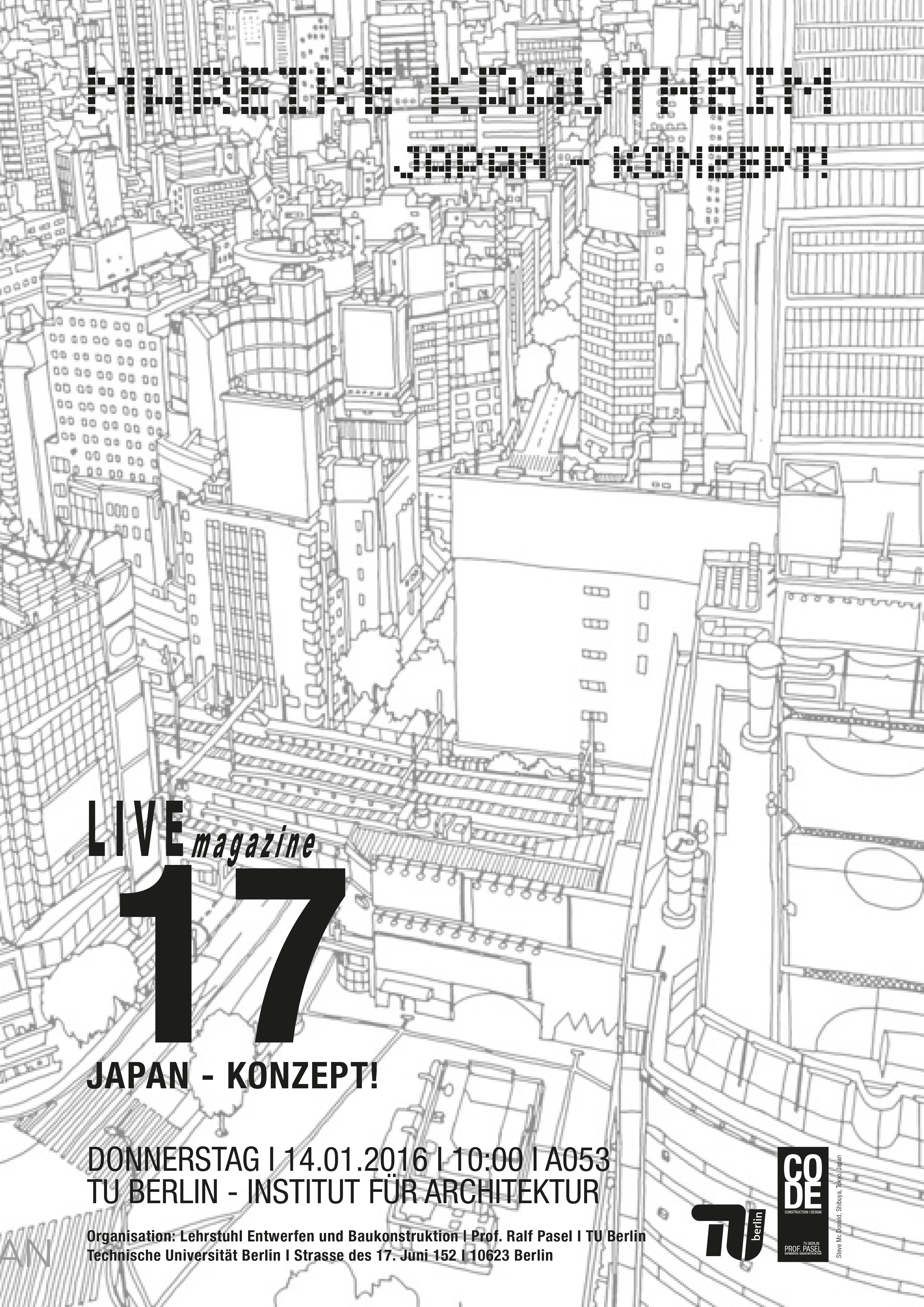 CODE | Prof. Ralf Pasel | TU Berlin | Institut für Architektur