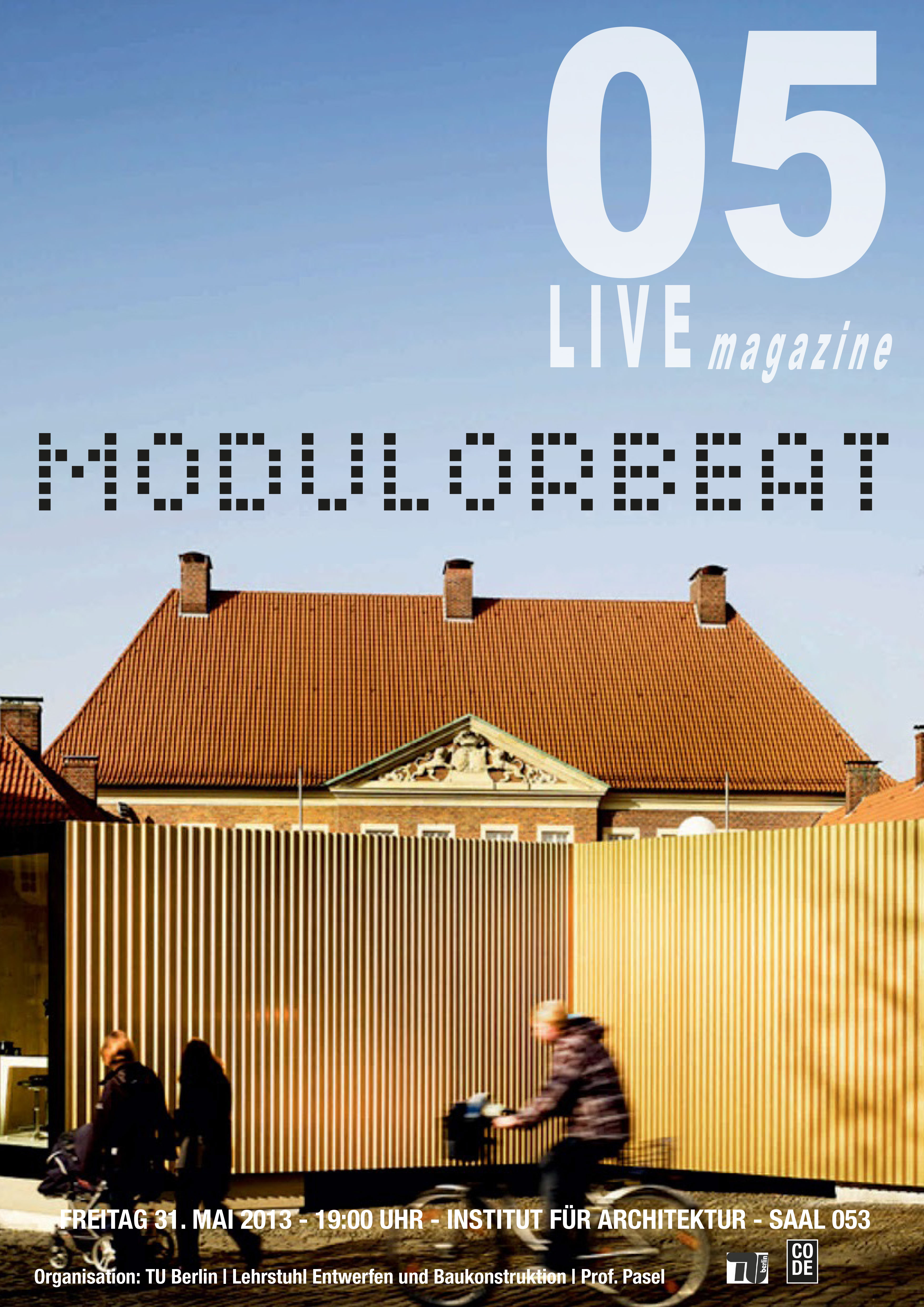 CODE | Prof. Ralf Pasel | TU Berlin | Institut für Architektur