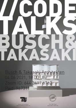 CODE | Prof. Ralf Pasel | TU Berlin | Institut für Architektur
