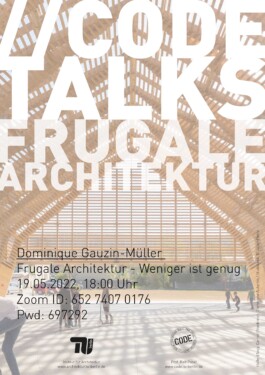 CODE | Prof. Ralf Pasel | TU Berlin | Institut für Architektur