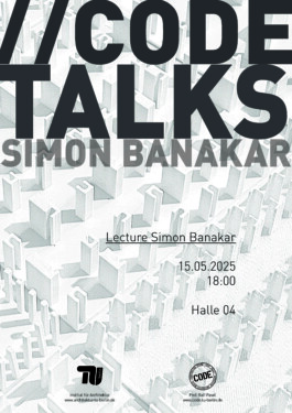 CODE | Prof. Ralf Pasel | TU Berlin | Institut für Architektur